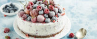 Ice Cream Cake with frozen berries. Image: Anna Shepulova / Shutterstock.com