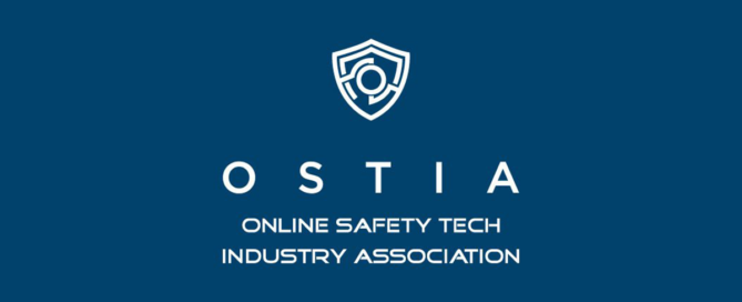 OSTIA logo. SmartFrame blog. SmartFrame Technologies appointed as associate member of online tech safety body OSTIA